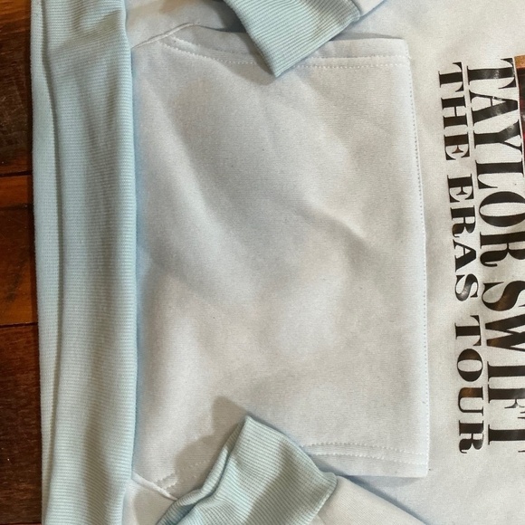 Taylor Swift Eras Tour Blue Hoodie Sweatshirt XL Graphic Album Print - Picture 7 of 7